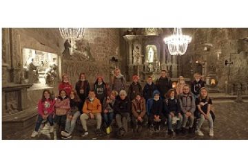 Klasy 5a i 5b w Wieliczce 
