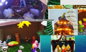 Szopki bożonarodzeniowe gotowe do konkursu