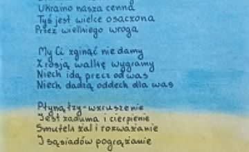 "Wojna na Ukrainie - nie bądź obojętny"
