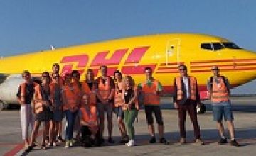 „Najlepsza załoga lotnicza" na wycieczce w Pyrzowicach”,